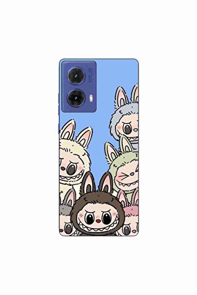 OEM Husa compatibila cu Motorola Moto G85 Silicon Gel Tpu Model Labubu Patter...
