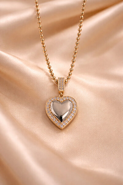 Bozhi Necklace Steel Gold Business Woman Style