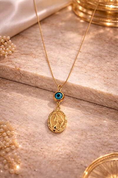 Bozhi Necklace Steel Gold Special Gift
