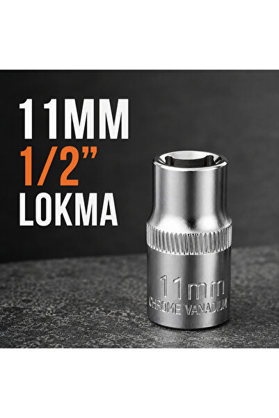 İzeltaş Krom Vanadyum 1\2 11mm Lokma