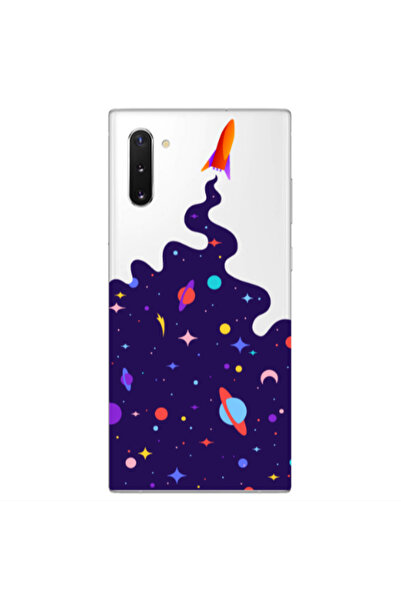 Other Samsung Note 10 Plus Rocket Transparent Silicone TPU Θήκη