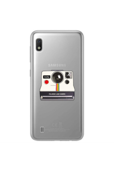 Other Samsung A10 Polaroid land camera Transparent Silicone TPU Θήκη