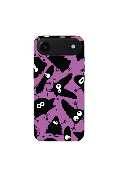 OEM Husa compatibila cu Apple iPhone Air Silicon Gel Tpu Model Monstri Negri