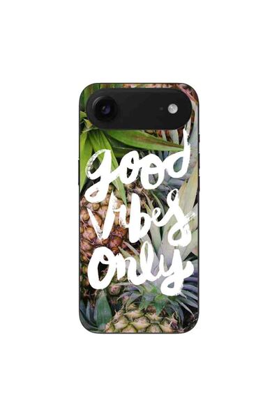 OEM Husa compatibila cu Apple iPhone Air Silicon Gel Tpu Model Good Vibes Only