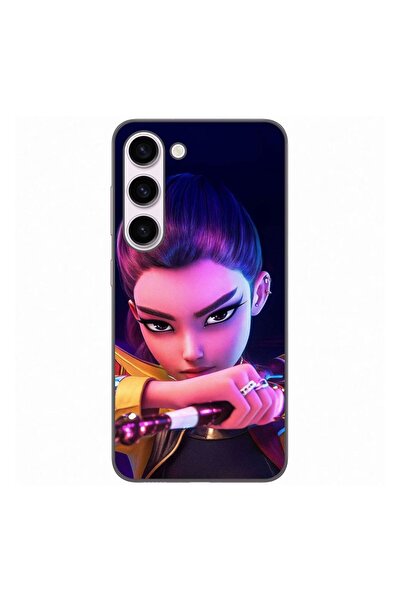 OEM Husa compatibila cu Samsung Galaxy S23 Silicon Gel Tpu Model KPop Demon H...