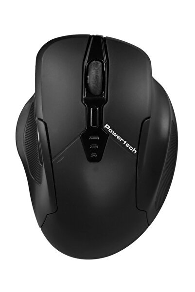 POWERTECH Ασύρματο ποντίκι 1600 DPI, Μαύρο
