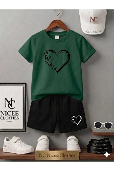 NC Nicee Clothes TRIUNGRĂ ȘI PANTALONI SCURȚI DE VARĂ PENTRU COPII UNISEX (IM...