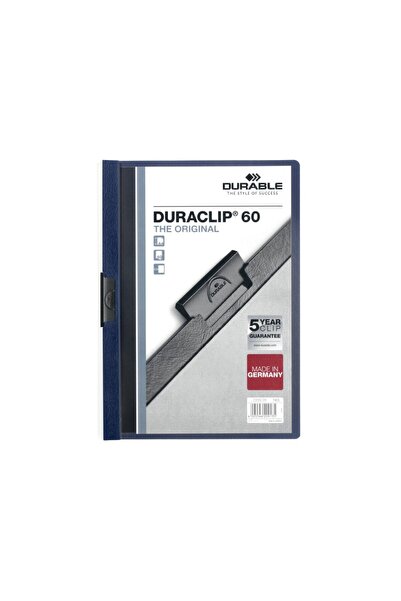 Durable Πλαστικός φάκελος Duraclip Original 60 μπλε
