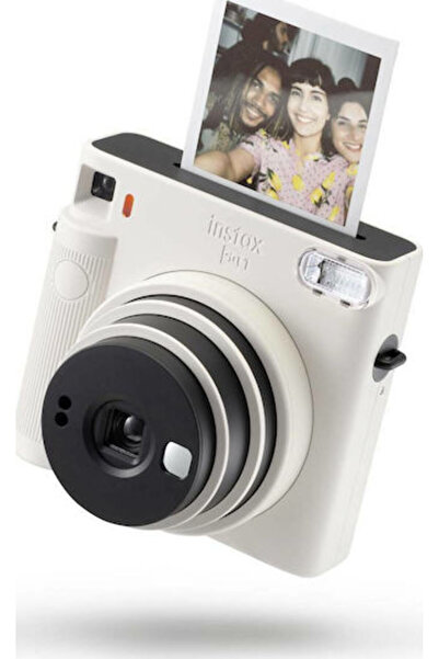 Fujifilm Instax Square SQ 1 Στιγμιαία Φωτογραφική Μηχανή Λευκό Χρώμα Κιμωλίας