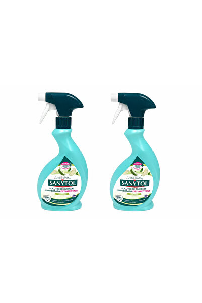 Sanytol Pachet 2 buc – Soluție de curățat universală dezinfectantă (Măr Verde)