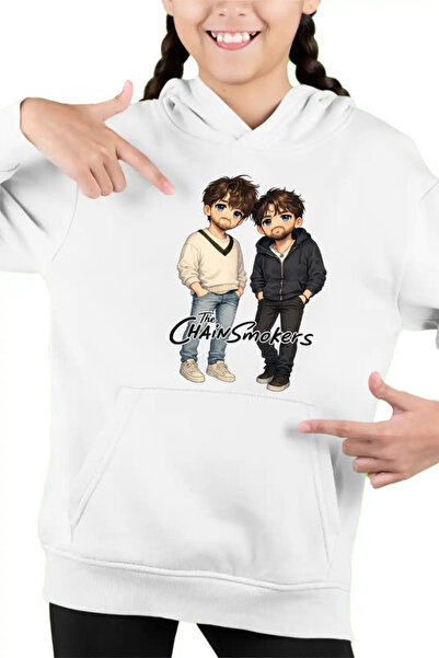 OEM Hanorac Copii Fete The Chainsmokers Anime Cartoon