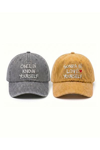 Tresore "First Bi Know Yourself" and "Then Bi Love Yourself" Embroidered Prin...