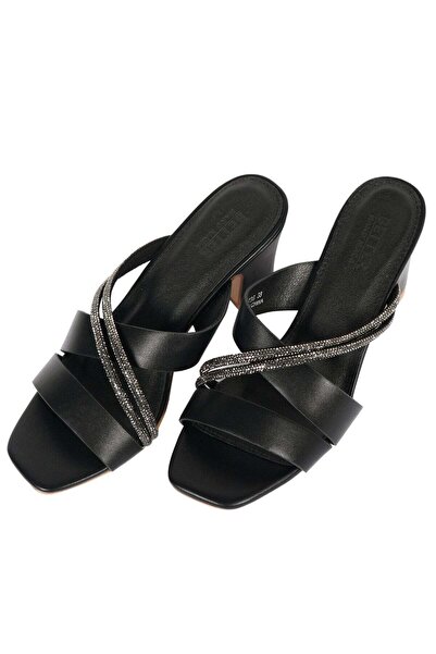 Better Ladies Heel Sandal Black