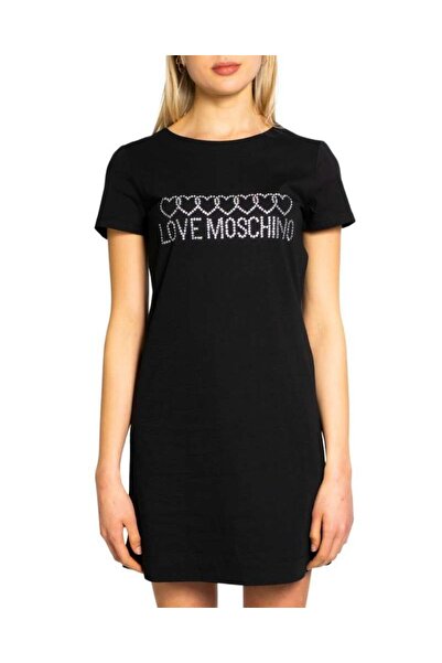 Love Moschino Φόρεμα W592915M3876-C74 Μαύρο - 40
