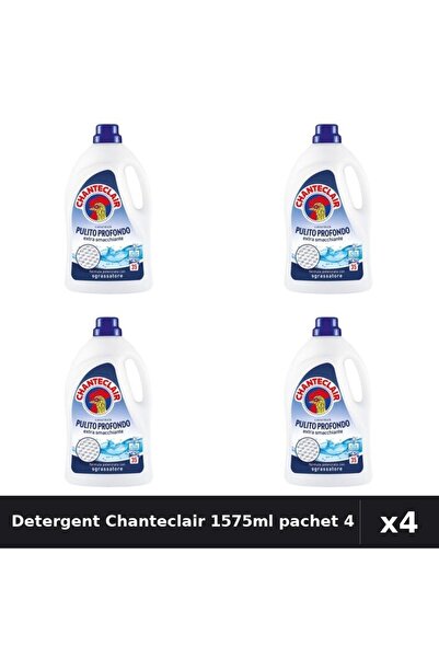 Chanteclair Pachet 4 Detergent Lichid Rufe 1575ml 35 Spălări - Curățare Profundă