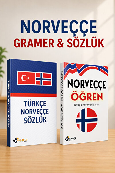 Pergole Yayınları Norveççe Gramer ve Türkçe Norveççe Sözlük