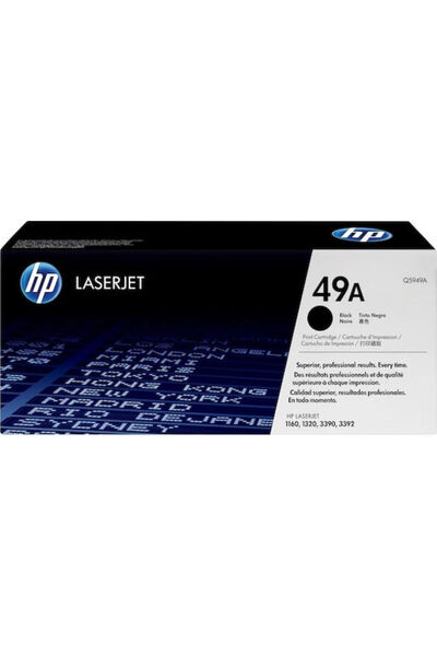 HP 49A Γνήσιο Τόνερ Εκτυπωτή Λέιζερ Μαύρο 2500 Σελίδες (Q5949A)