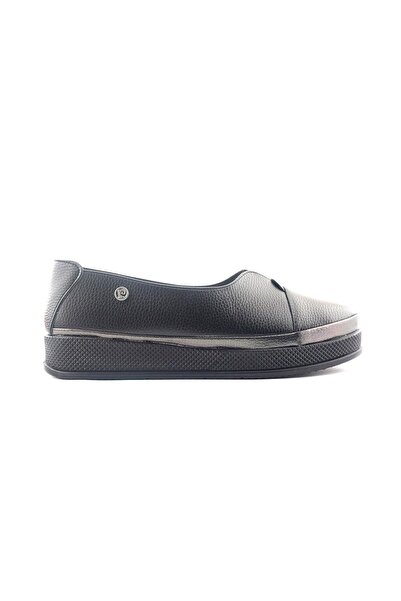 Pierre Cardin Comfortable Laceless Daily Casual Shoes Black Women's Shoes, Co...
