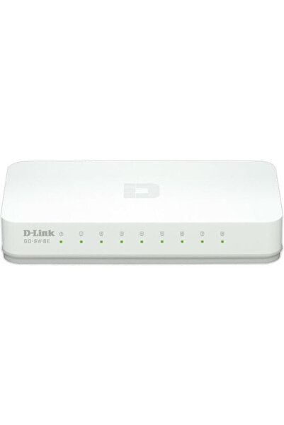 D-Link GO-SW-8E Μη διαχειριζόμενος διακόπτης L2 με 8 θύρες Ethernet