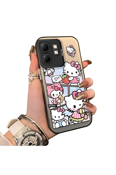 ucuc Infinix Smart 9 Compatible Stylish Cartoon Printed Shockproof Case