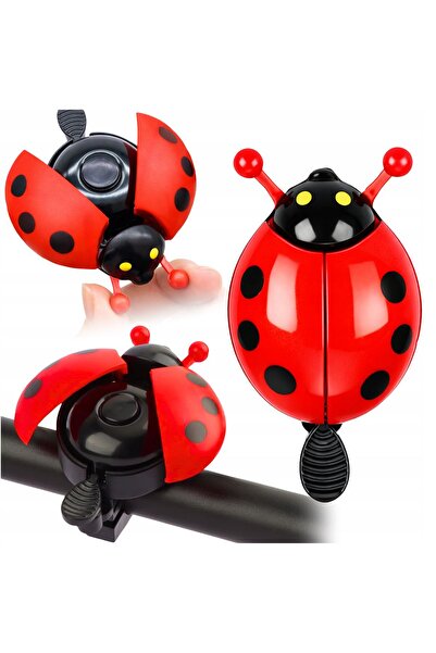 Gearox Kids Bike &amp; Scooter Bell Ladybug Roșu