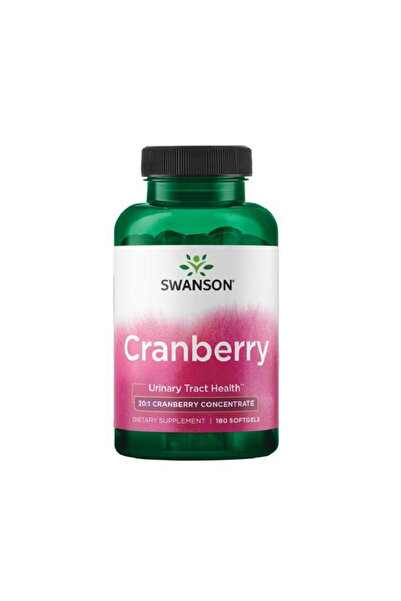 SWANSON Cranberry (Extract Merisoare) 20:1 180 capsule -