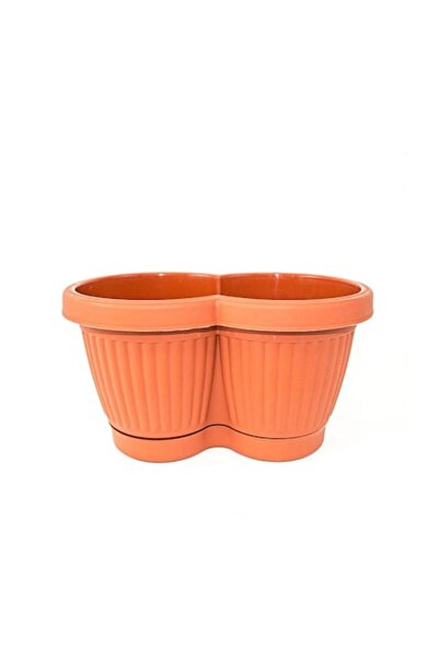 OEM Jardinieră din plastic, Model Bella Numărul 2, 25x15x15 cm