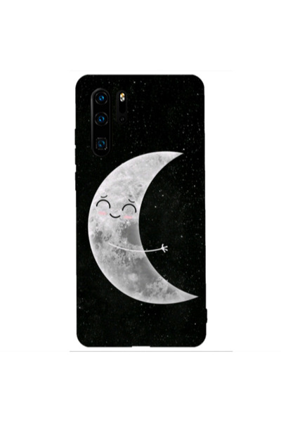Other Huawei P30 Pro Half Moon Transparent Silicone TPU Θήκη