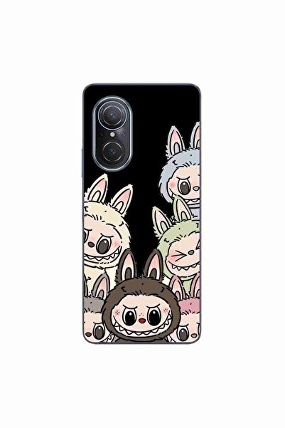 OEM Θήκη συμβατή με Huawei Nova 9 SE, από σιλικόνη gel TPU, με σχέδιο Labubu,...