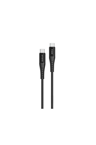 lemontti Cablu flexibil din aluminiu, încărcare super rapidă Type-C la Type-C...