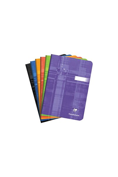 Clairefontaine Caiet A5 capsat, 48 de pagini, dictando