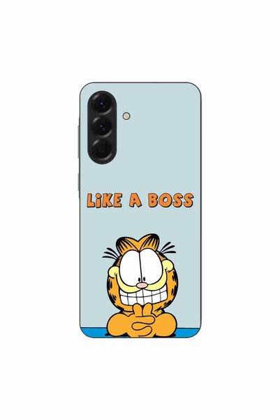 OEM Калъф, съвместим със Samsung Galaxy A26, силиконов гел TPU, с десен Гарфи...