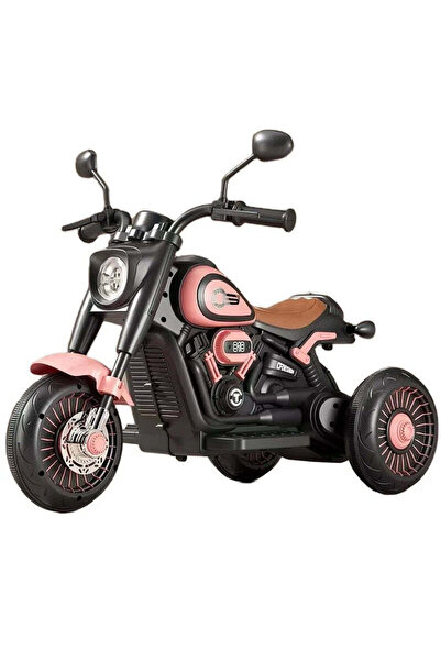 Maison Elise Electric Motorcycle for Children 2 Motors, 6 V Battery, Anti-Rol...