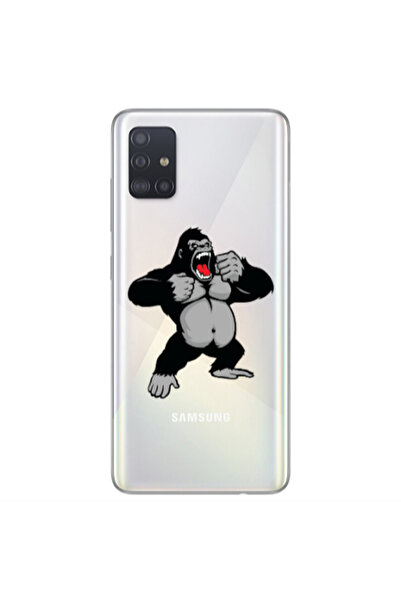 Other Samsung A51 Angry Gorilla2 Transparent Silicone TPU Θήκη