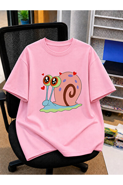 VODEXA Unisex Oversize T-Shirt Gary Printed 100% Cotton T-Shirt Comfortable Fit