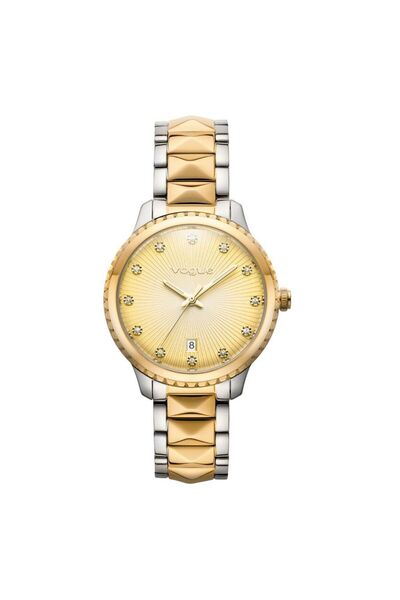 Vogue Ρολόι Γυναικείο Δίχρωμο Bracelet Stainless Steel 2020611361