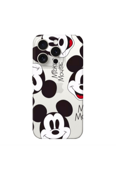 Other Apple iPhone 15 Pro Mickey Mouse Transparent Silicone TPU Θήκη