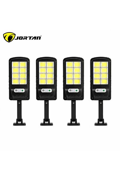Jortan Pachet 4x Lampa Solară cu 8 Celule 160 COB – Iluminat Autonom cu Senzo...