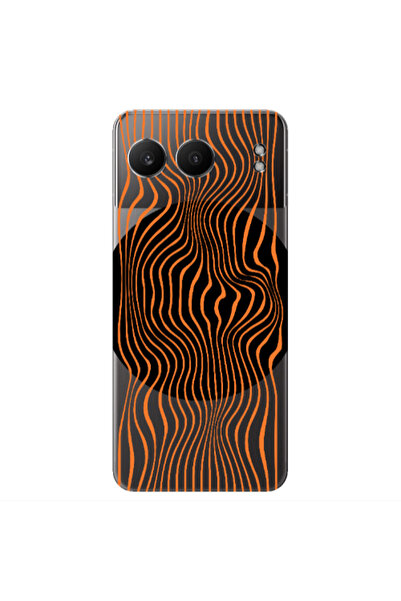 Other Oneplus Nord 4 Trapezoidal lines Transparent Silicone TPU Θήκη