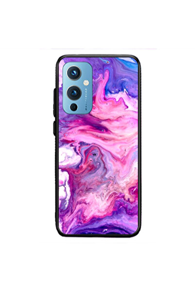 Other Oneplus 9 5G Marble art Black Glossy Θήκη