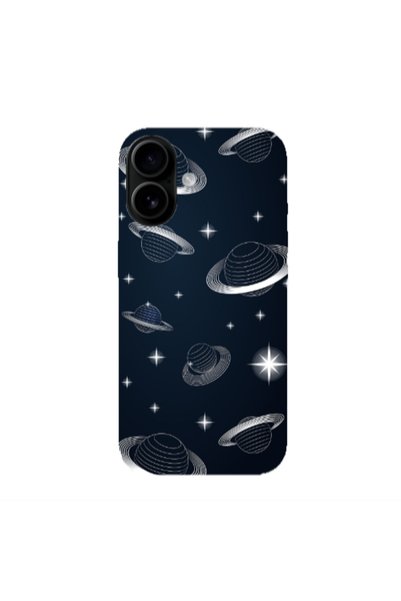 Other Apple Iphone 16 plus Bright Stars Transparent Silicone TPU Θήκη