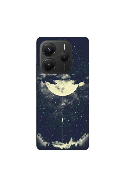 OEM Husa compatibila cu Xiaomi Redmi Note 14 5G Silicon Gel Tpu Model Moon Cl...