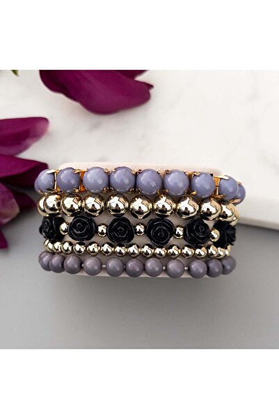 MOONGLOW ACCESSORIES Set de cinci brățări