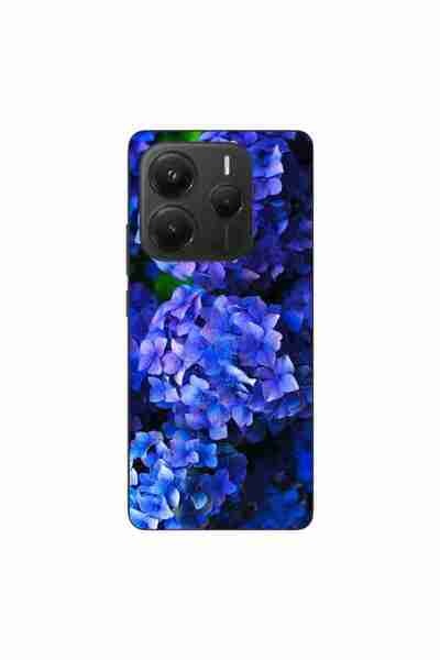OEM Husa compatibila cu Xiaomi Redmi Note 14 5G Silicon Gel Tpu Model Hortensii
