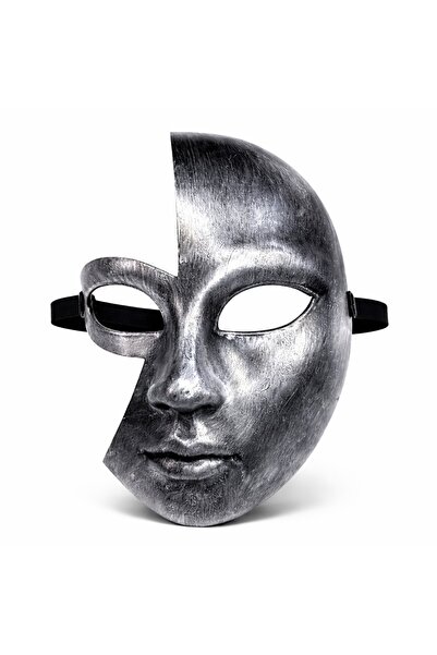 Go İthalat Nvdn- Nvdn-Rsgitlt345 Antique Effect Silver Half Face Plastic Part...