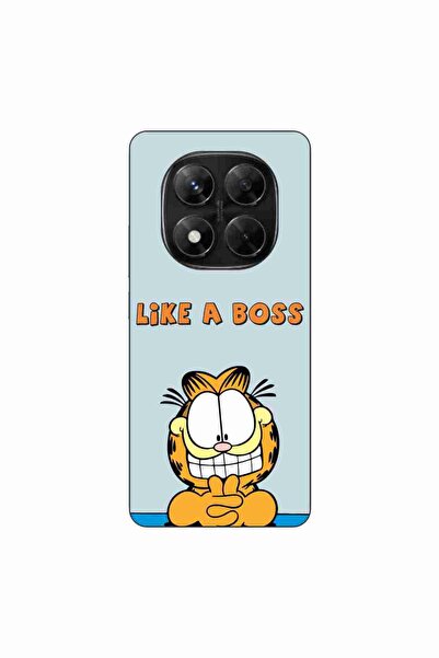 OEM Θήκη συμβατή με Xiaomi Redmi Note 14 Pro 5G Σιλικόνης TPU με σχέδιο Garfi...