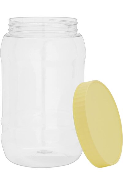 ROYALFORD Round PET Jar with Lid from Royalford, Model RF11100, 3 Liter Capac...