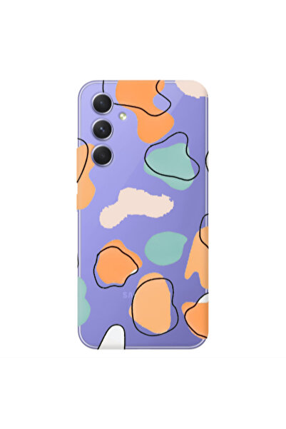 Other Samsung A36 Colorful spots Transparent Silicone TPU Θήκη