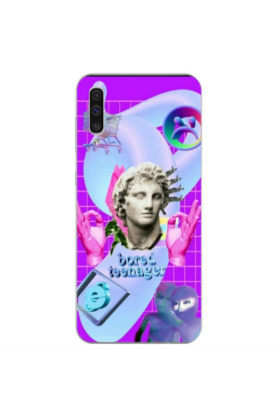 Other Samsung A70 Bored Teenager Transparent Silicone TPU Θήκη