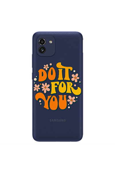 Other Samsung A03 Do it For You Transparent Silicone TPU Θήκη